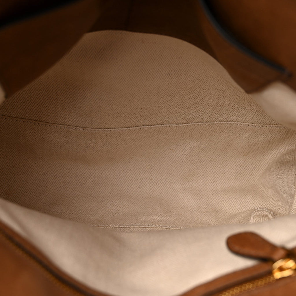 Nappa Aviator Medium Aventure Bag Rovere