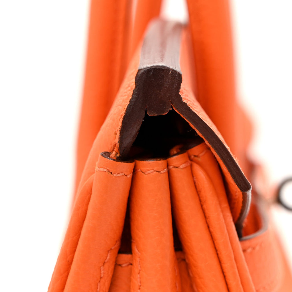 Togo Birkin 25 Orange Minium