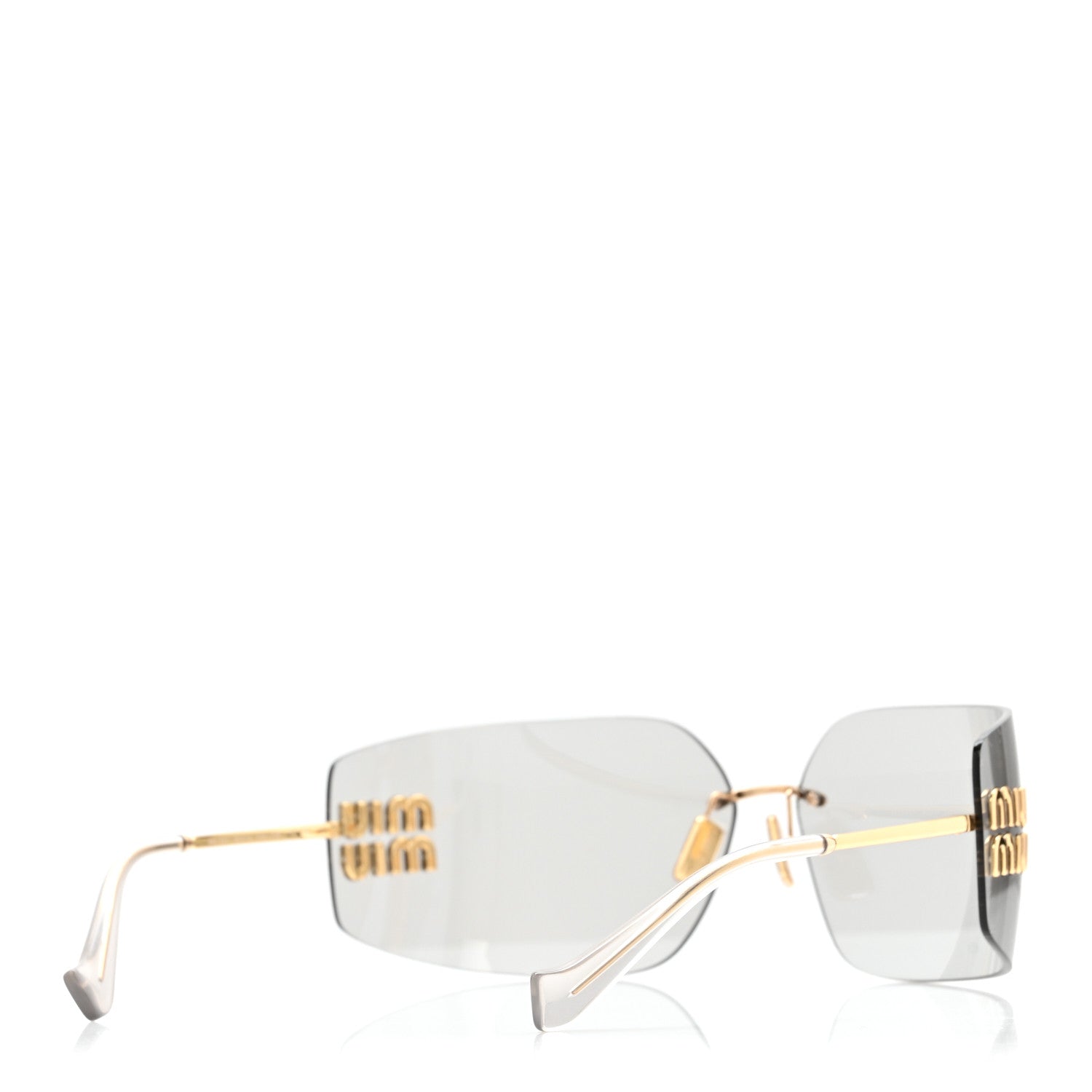 Metal Aube Sunglasses SMU54Y Light Gray
