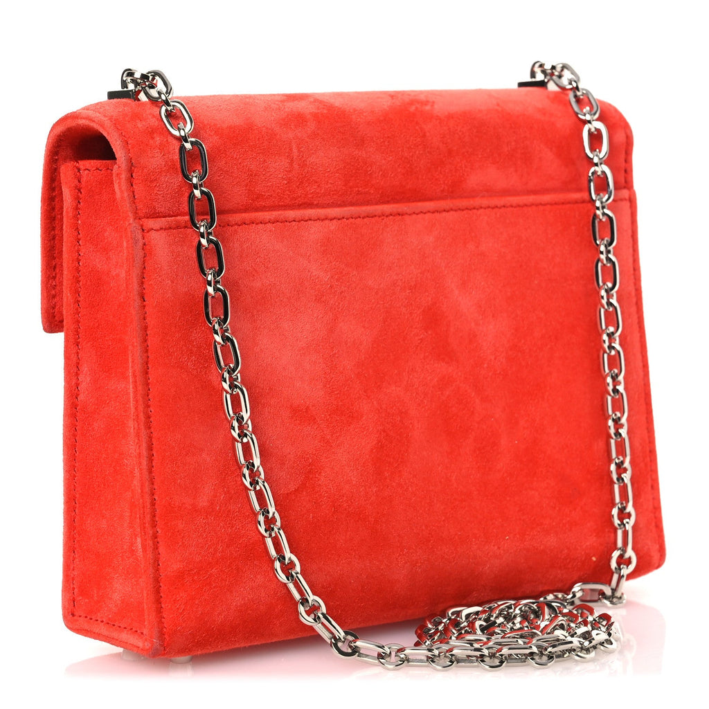 Veau Doblis Mini Verrou Chaine Bag Capucine