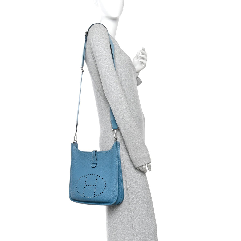 Taurillon Clemence Evelyne III GM Blue Jean
