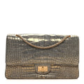 Metallic Alligator 2.55 Reissue 226 Flap Gold