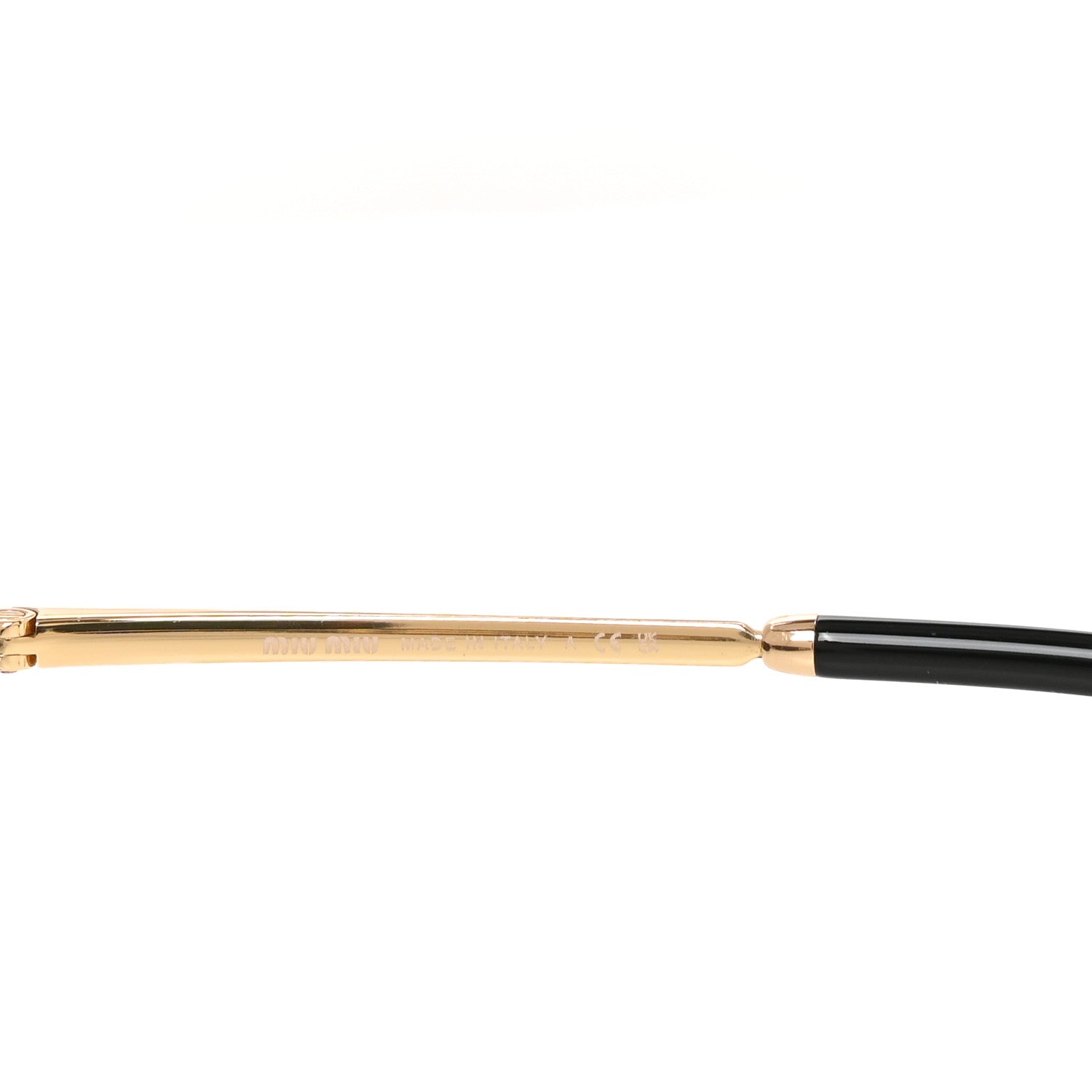 Metal Aube Sunglasses SMUA51 Gold Black