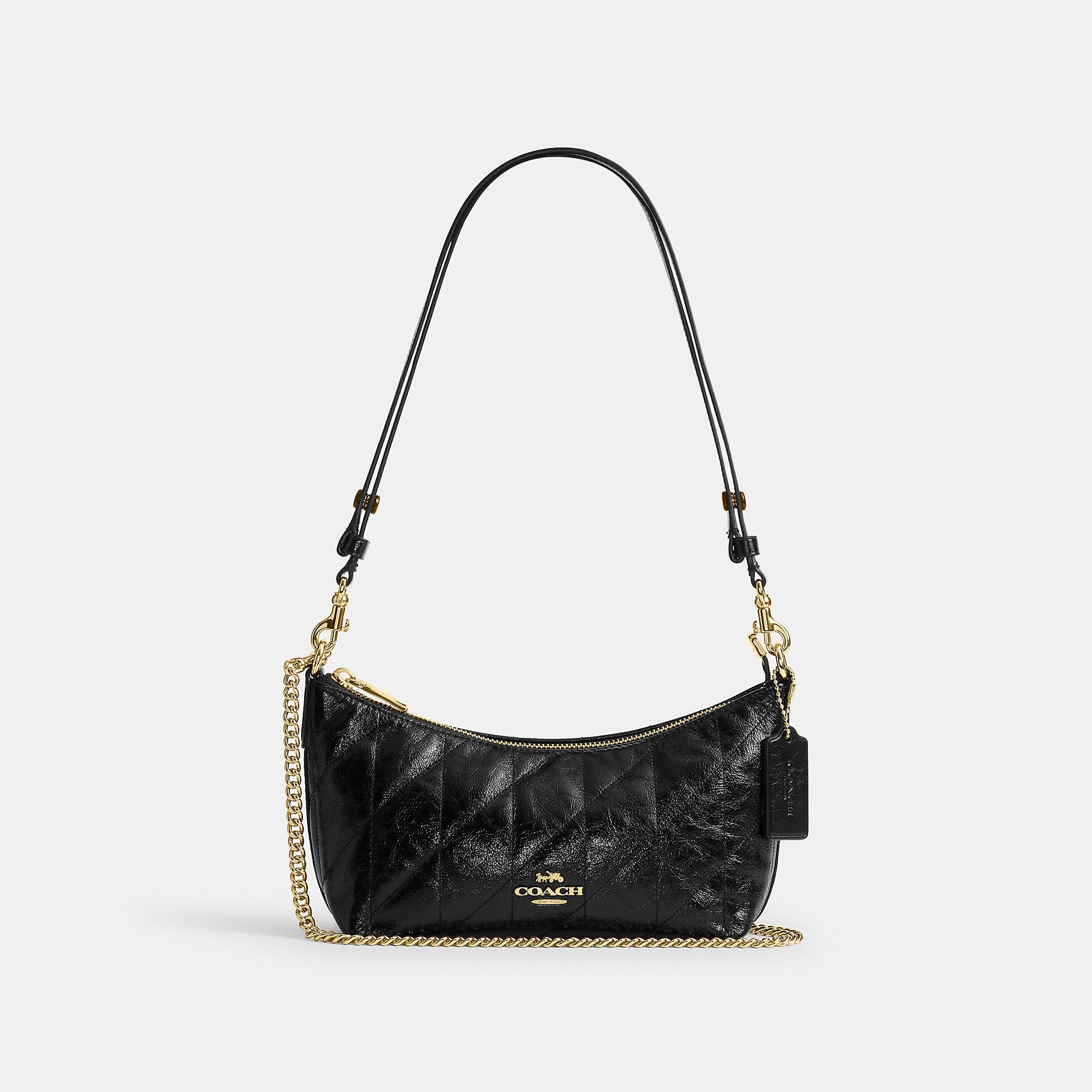 Coach Outlet Caitlin Shoulder Bag With Quilting