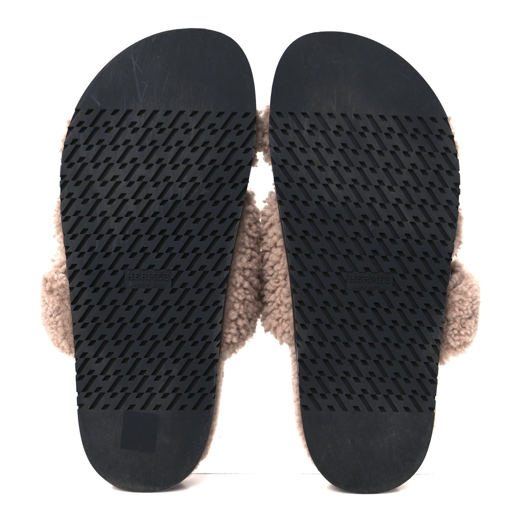 Woolskin Womens Chypre Sandals 40 Bois De Santal