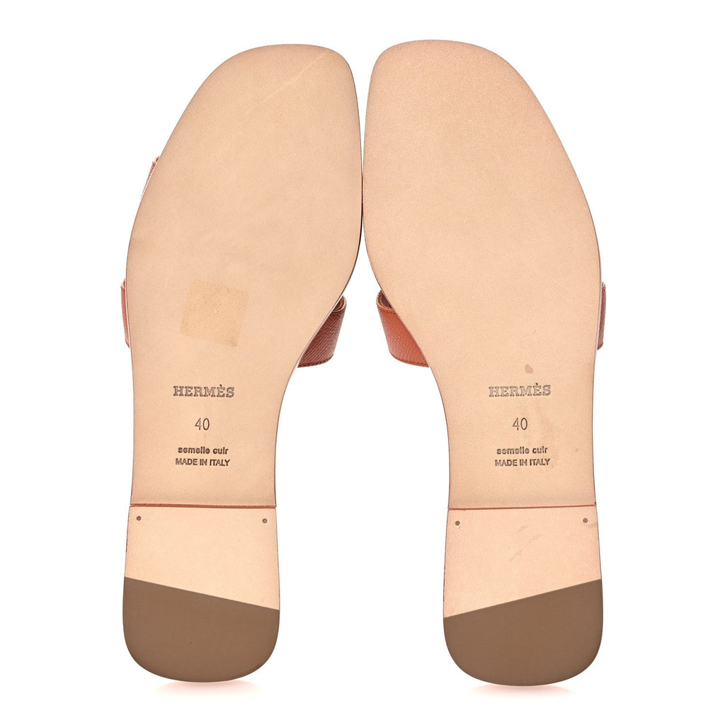 Epsom Oran Sandals 40 Orange Canyon
