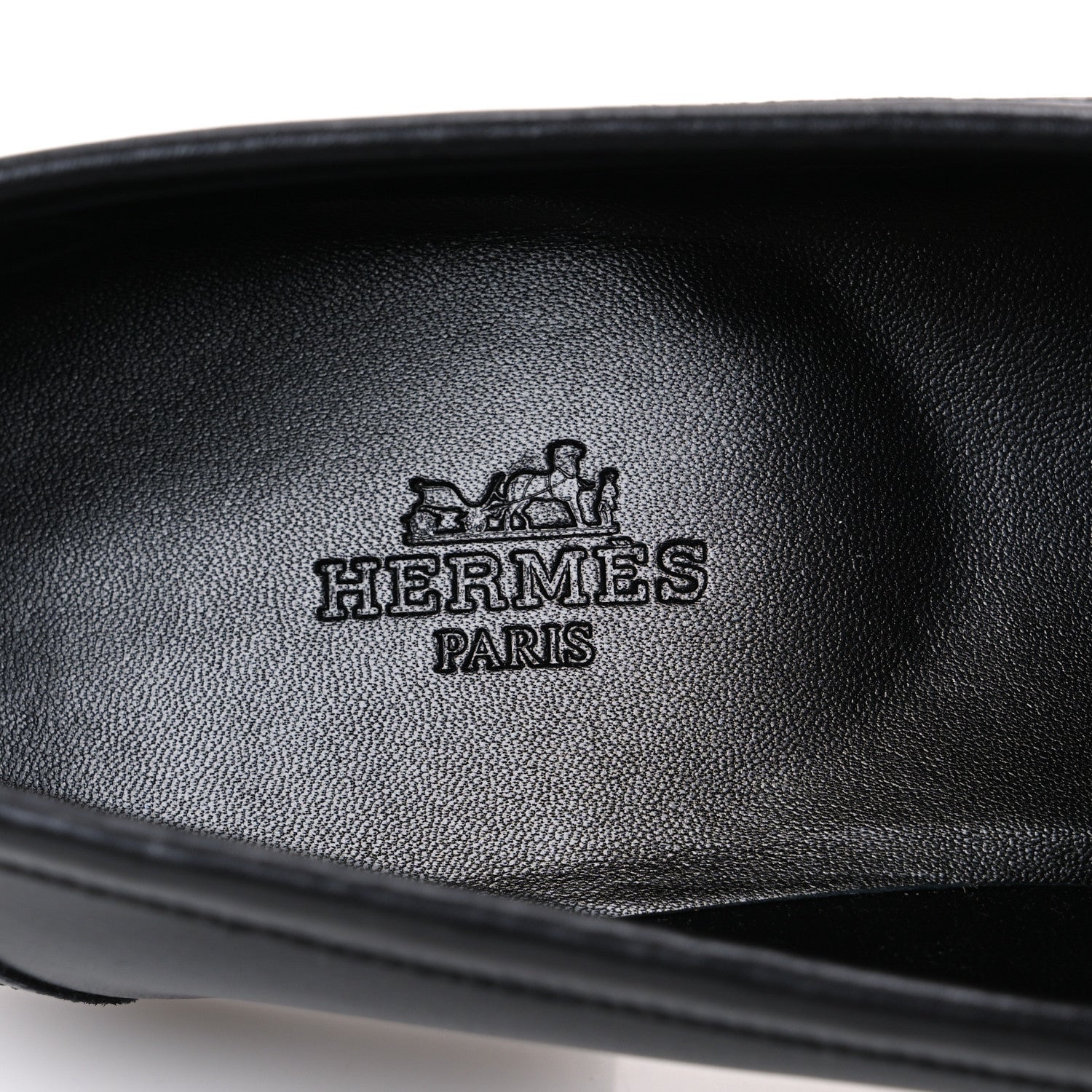 Toile De Coton Calfskin Womens Paris Loafers 37 Black Prunoir