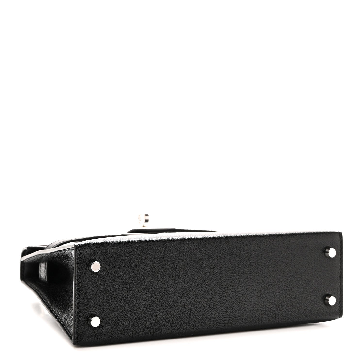 Chevre Chamkila Clou de Coeur Mini Kelly Sellier 20 Black