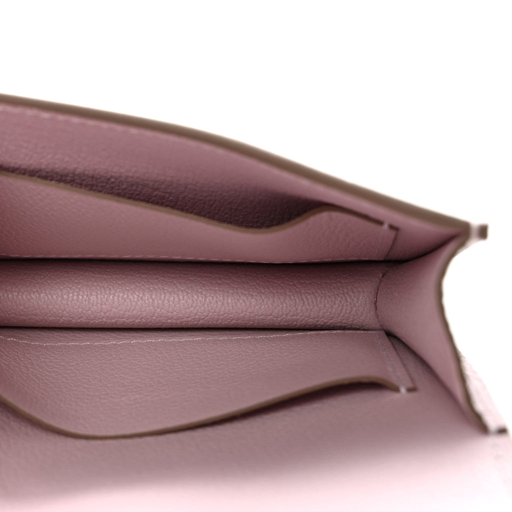 Evercolor Constance Slim Wallet Mauve Pale