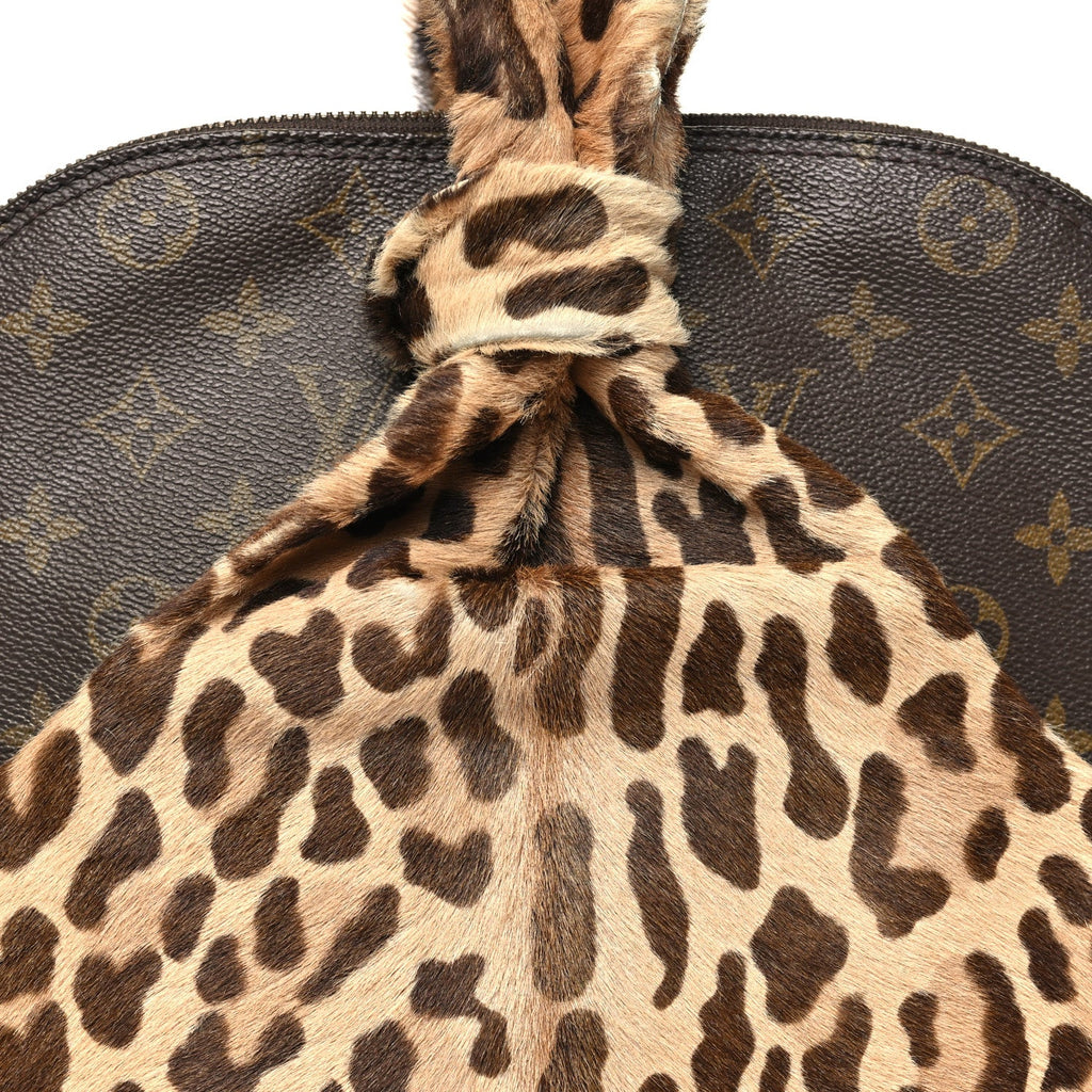 Monogram Azzedine Alaia Leopard Alma
