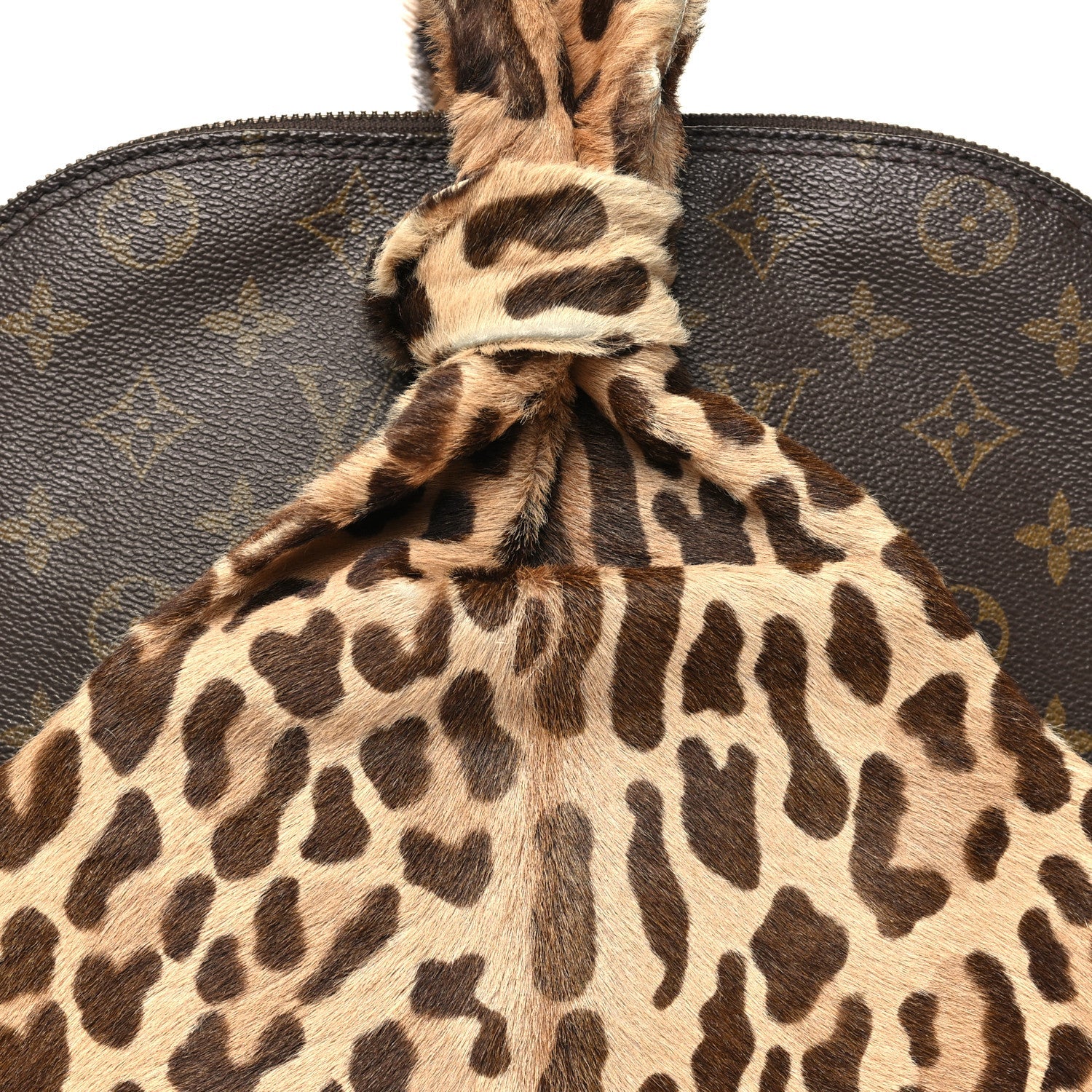 Monogram Azzedine Alaia Leopard Alma