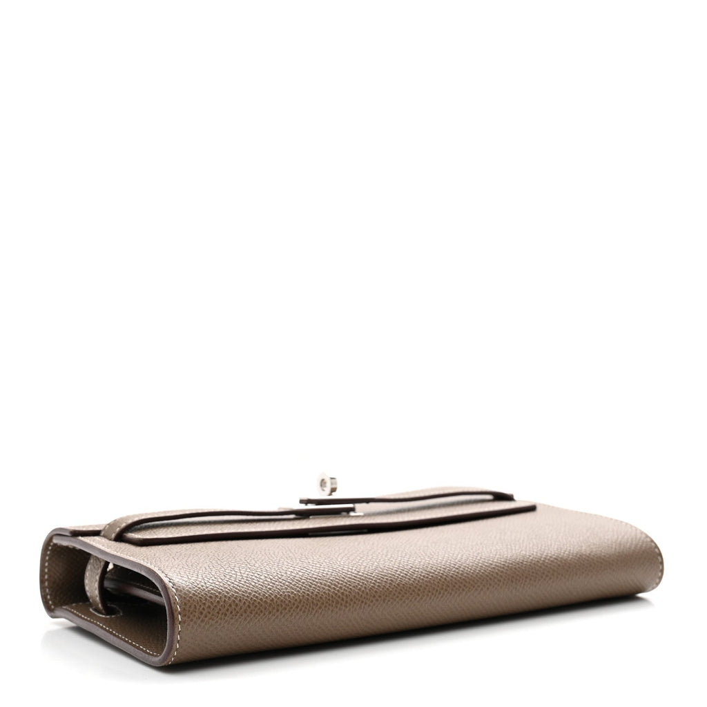 Epsom Kelly Wallet To Go Etoupe