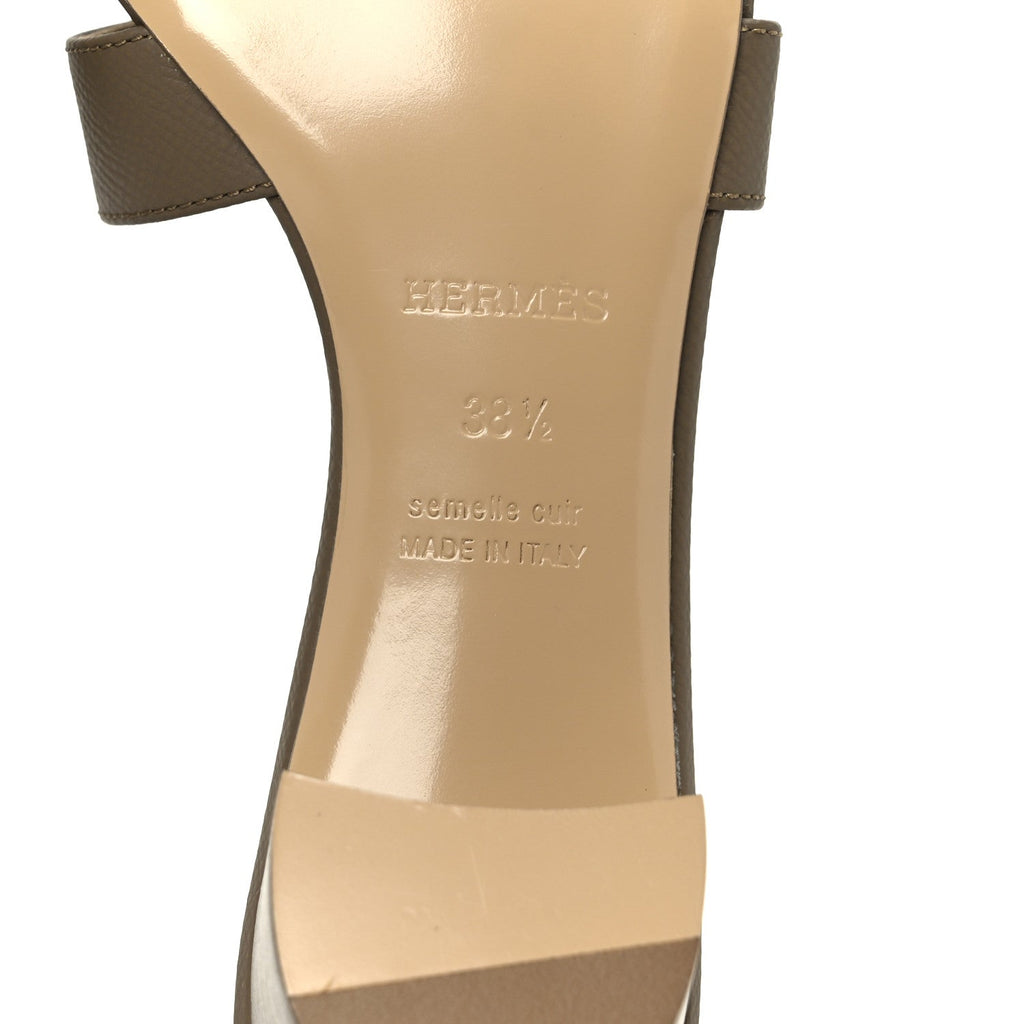 Epsom Oasis Sandals 38.5 Etoupe