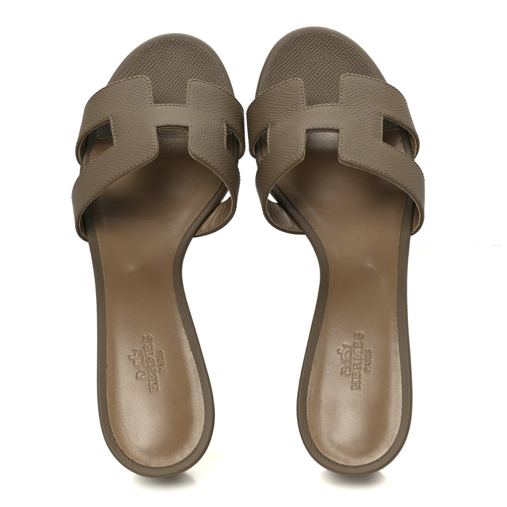 Epsom Oasis Sandals 38.5 Etoupe