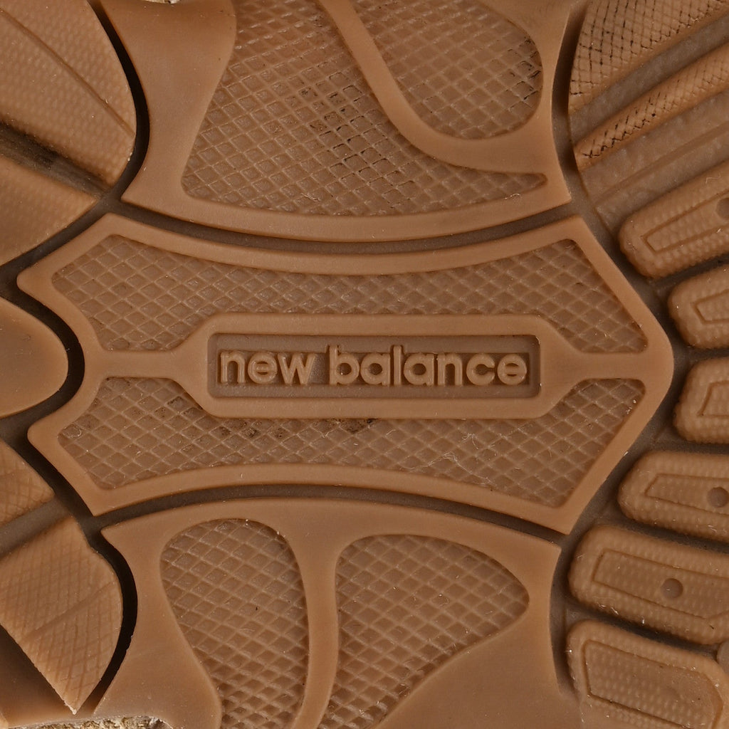 X NEW BALANCE Suede Shearling 530 SL Sneakers 37 Ecru