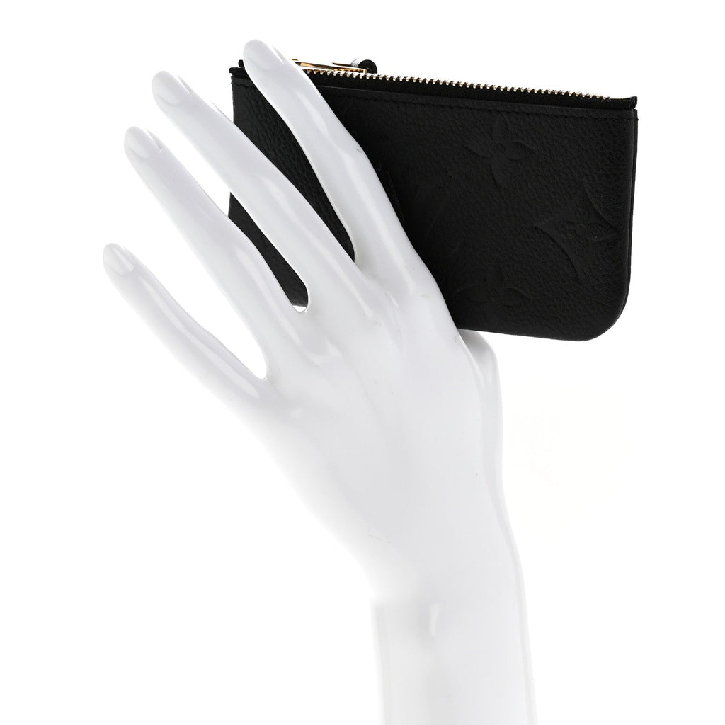 Empreinte Monogram Giant Key Pouch Black