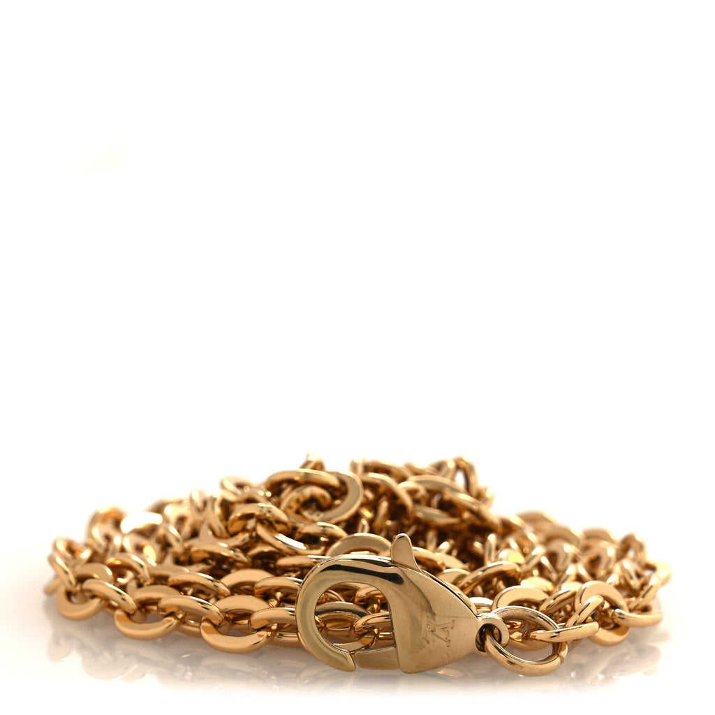 Metal Chain Strap Gold