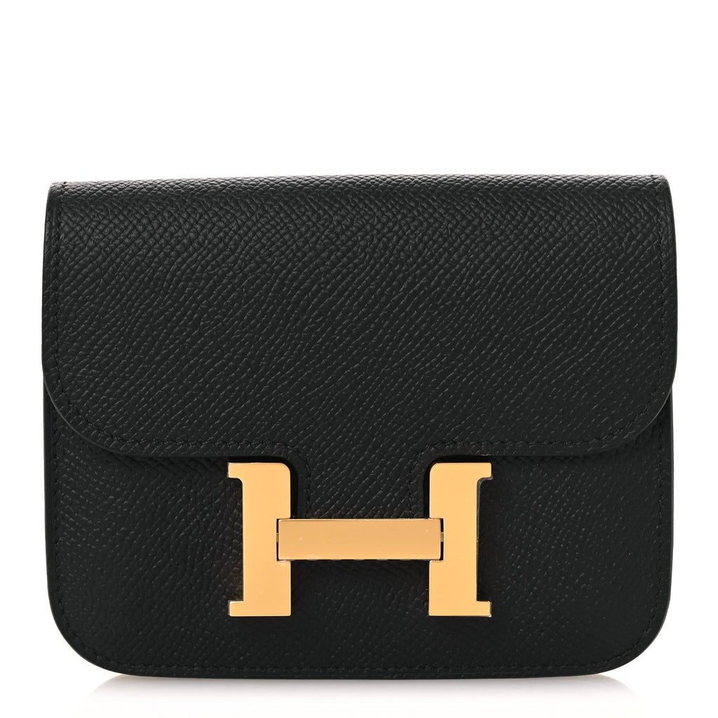 Epsom Constance Slim Wallet Black