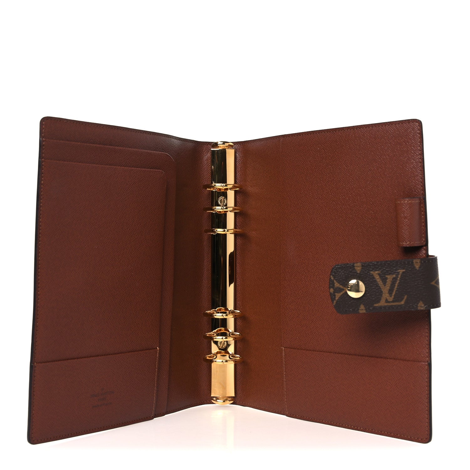 Monogram Large Ring Agenda Cover