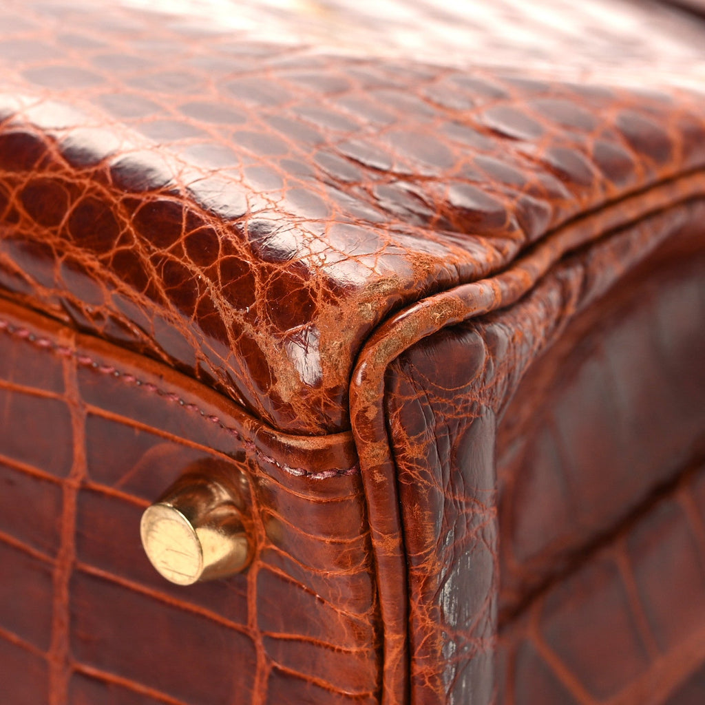 Shiny Alligator Kelly Retourne 32 Miel