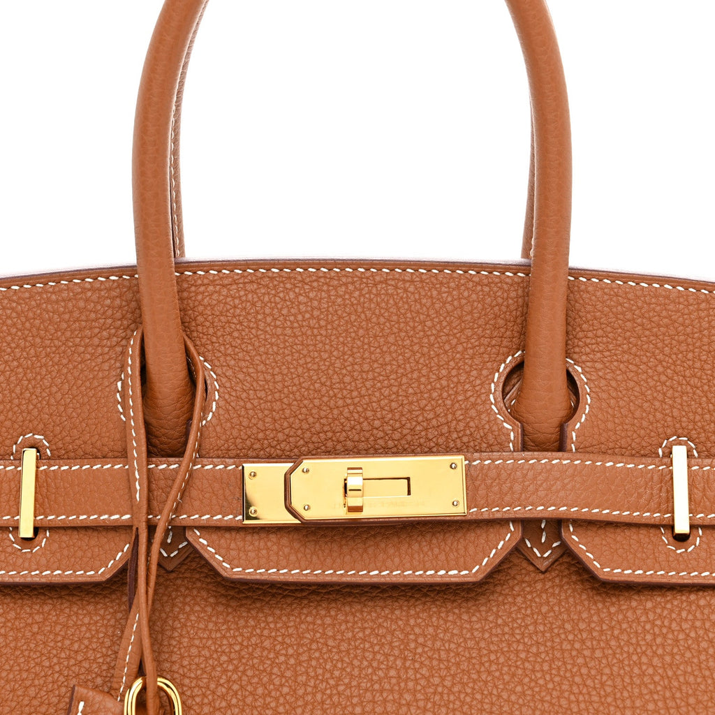 Togo Birkin 30 Gold