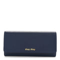 Madras Flap Wallet With Card Case Inchiostro