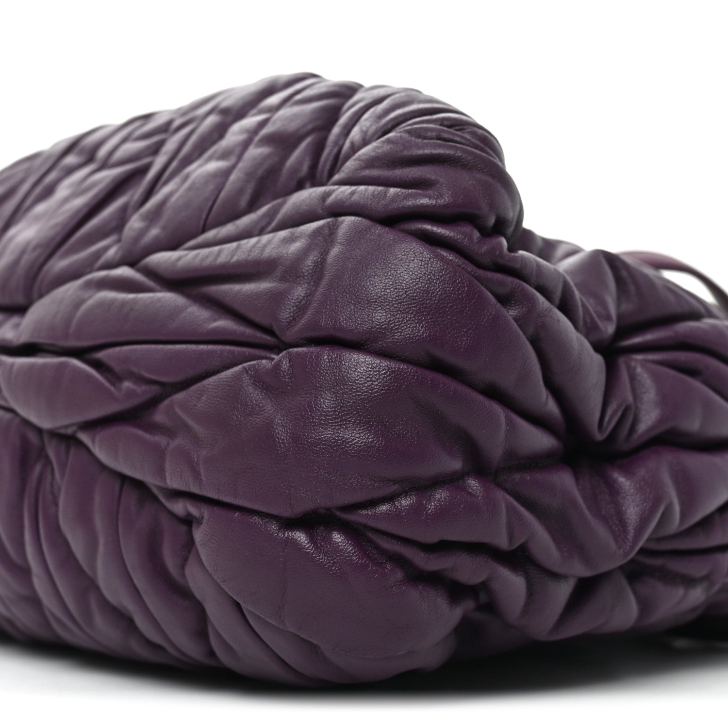 Nappa Matelasse Lux Coffer Bag Purple