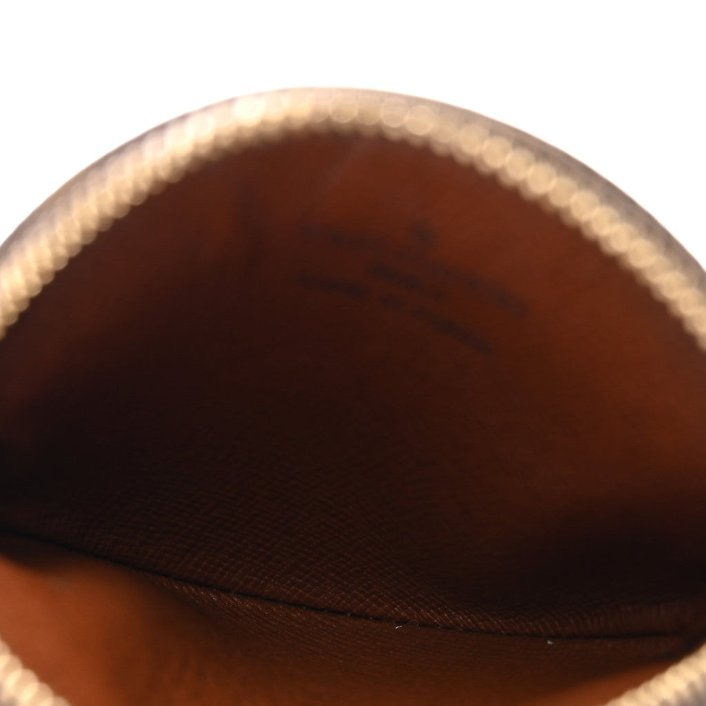 Monogram Round Coin Purse