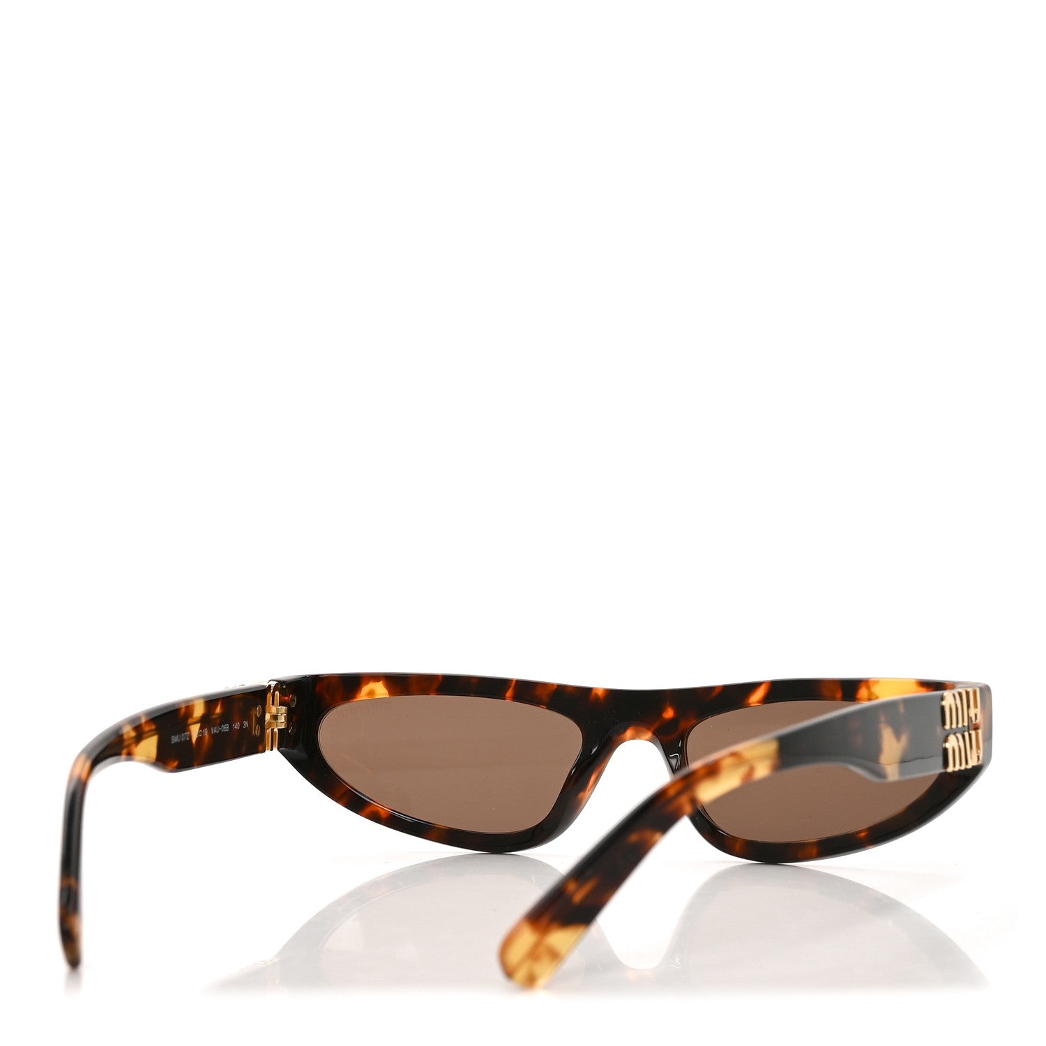 Acetate Glimpse Cat Eye Sunglasses SMU 07Z Tortoise