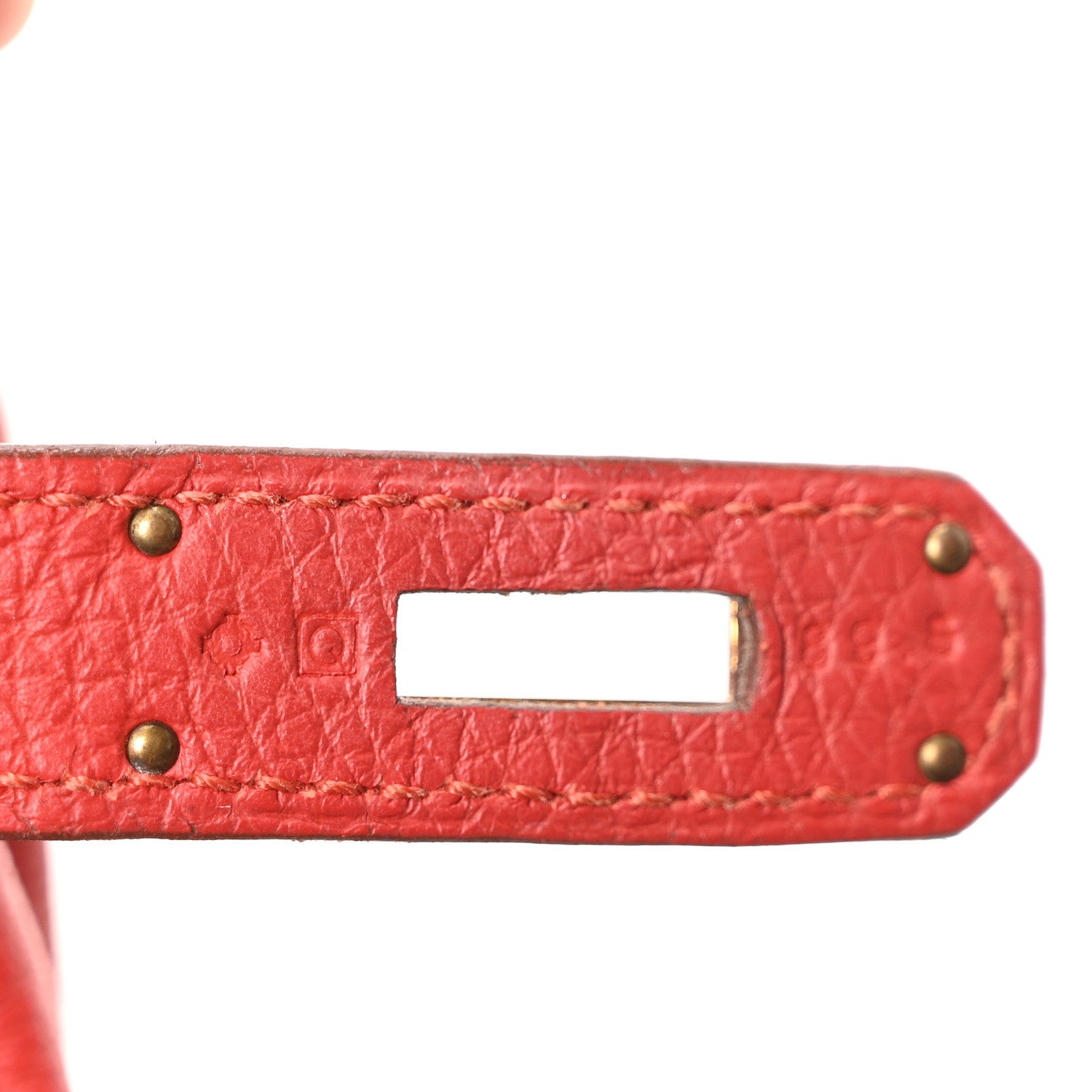 Taurillon Clemence Birkin 30 Rouge Casaque