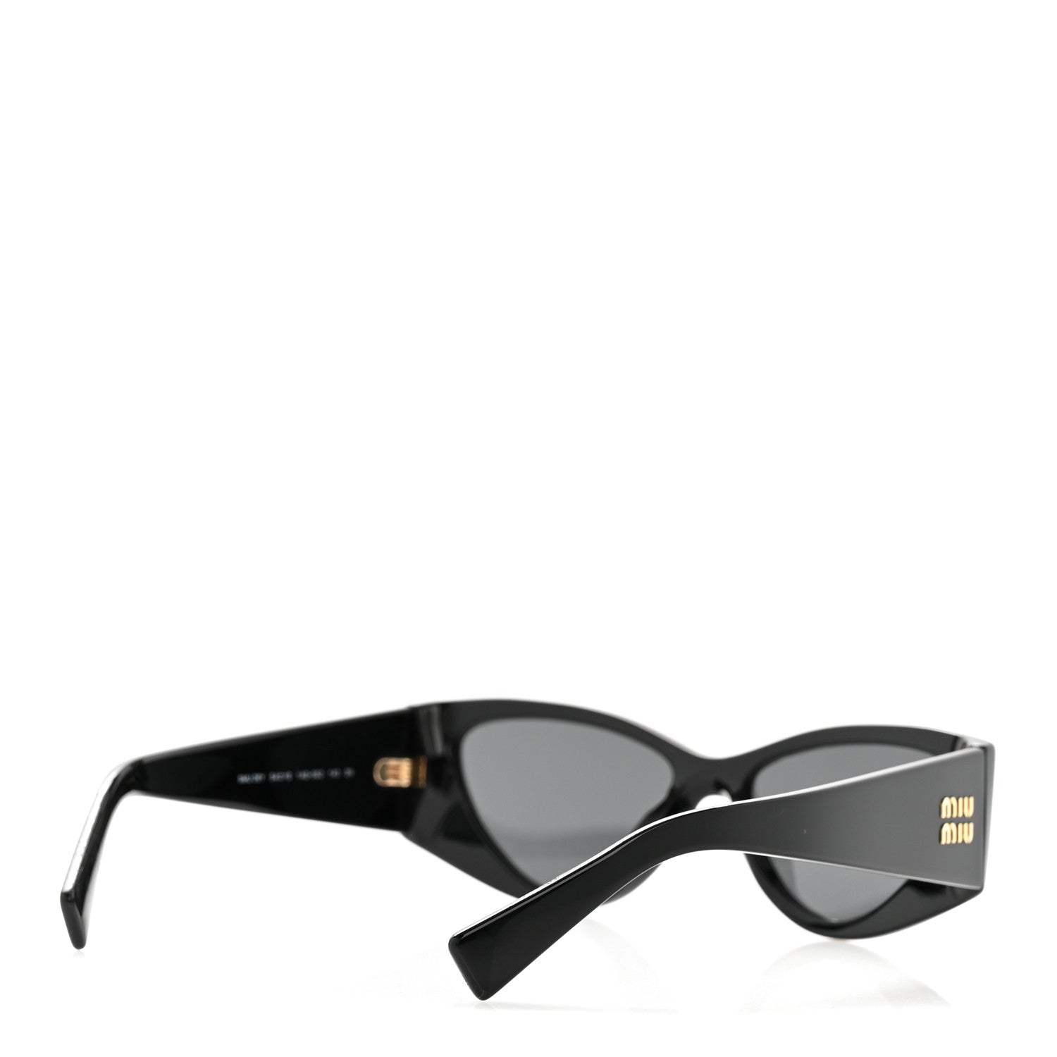 Acetate Cat Eye Sunglasses SMU 06Y Black Ardesia