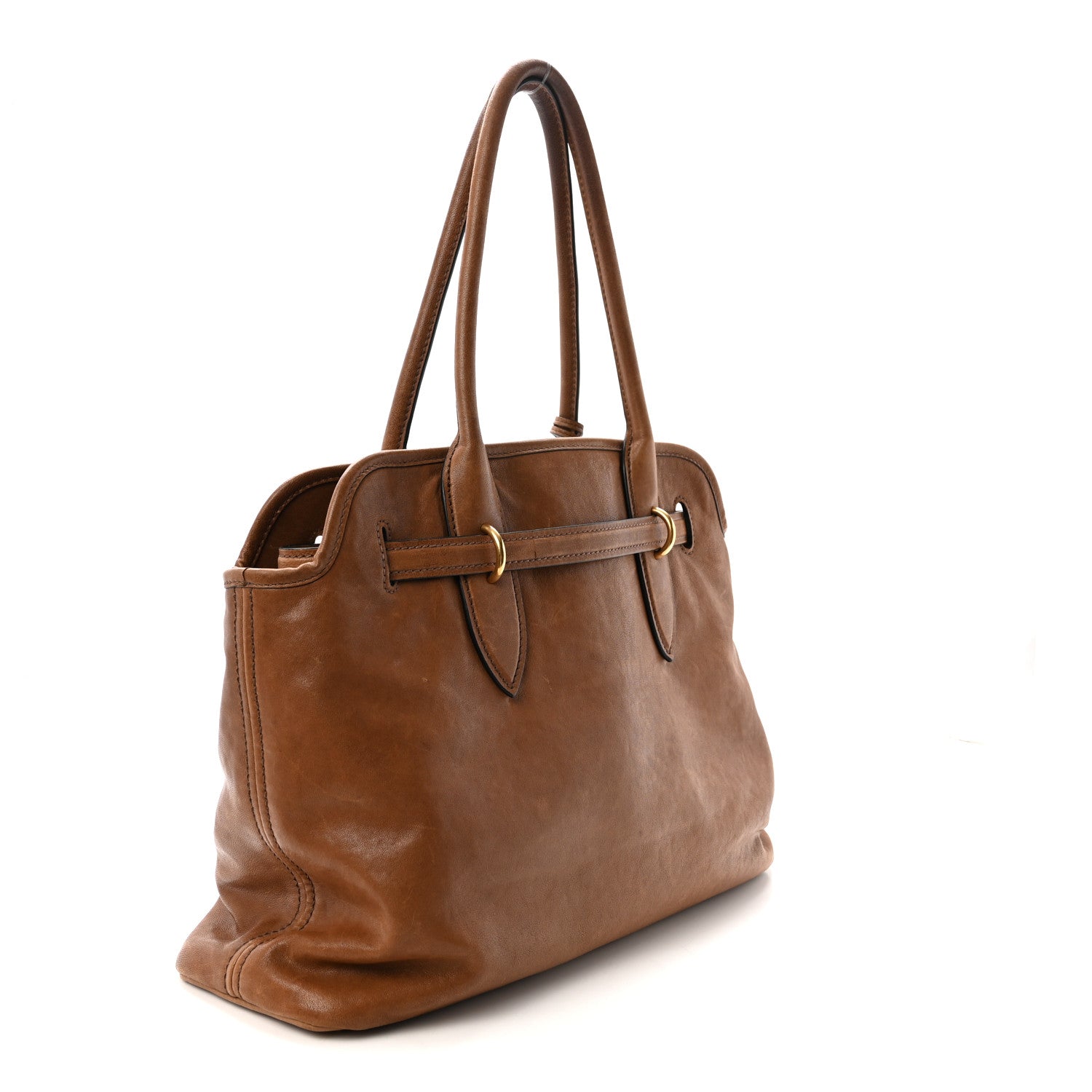 Nappa Aviator Medium Aventure Bag Rovere