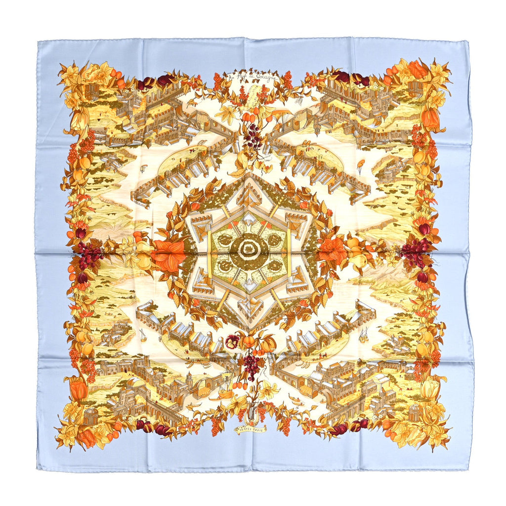 Silk Au Pays De Cocagne Scarf 90