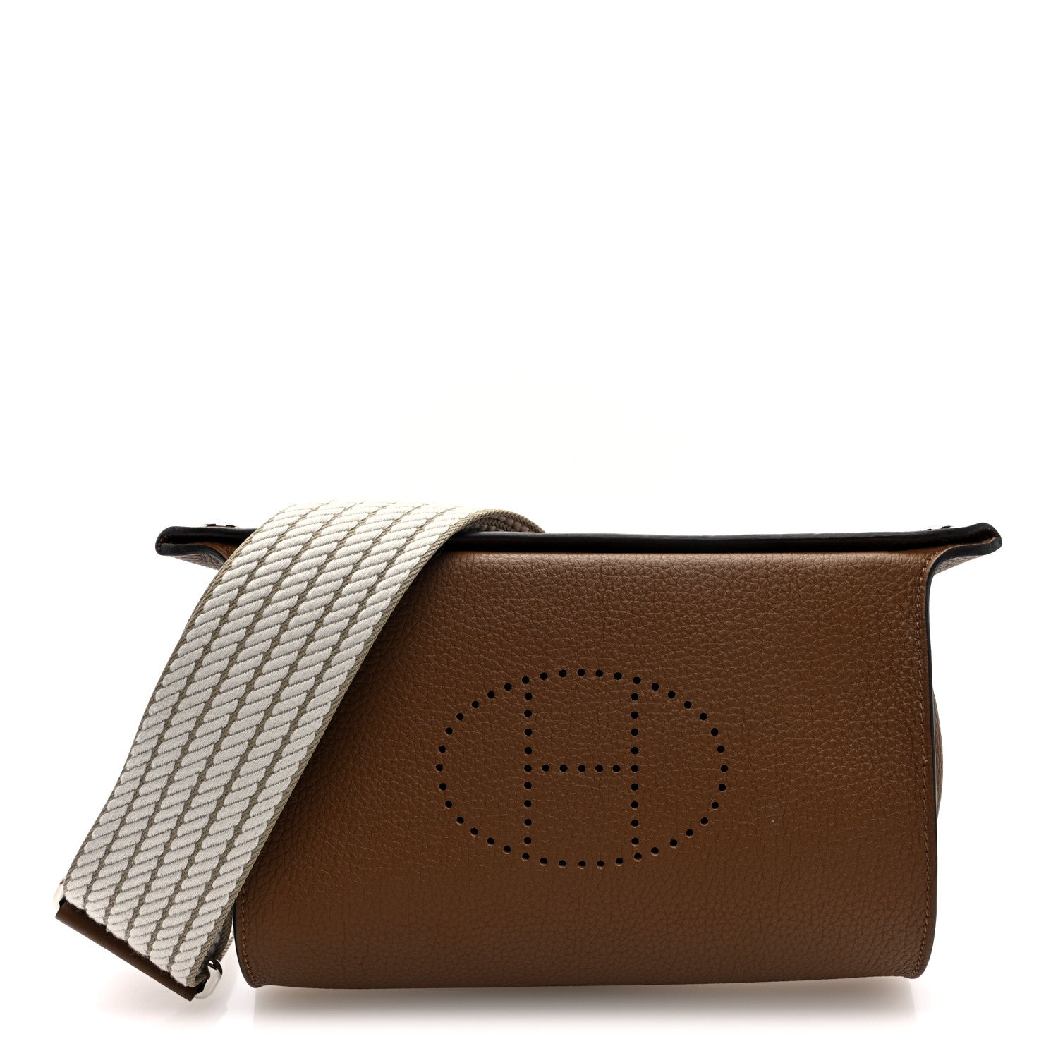 Togo Sangle Cordage Videpoches Alezan Beige Marfa Gris Pale