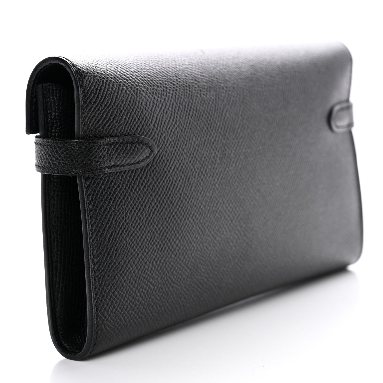 Epsom Kelly Longue Wallet Black