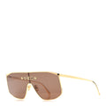 Metal LV Golden Mask Sunglasses Z1717U Gold