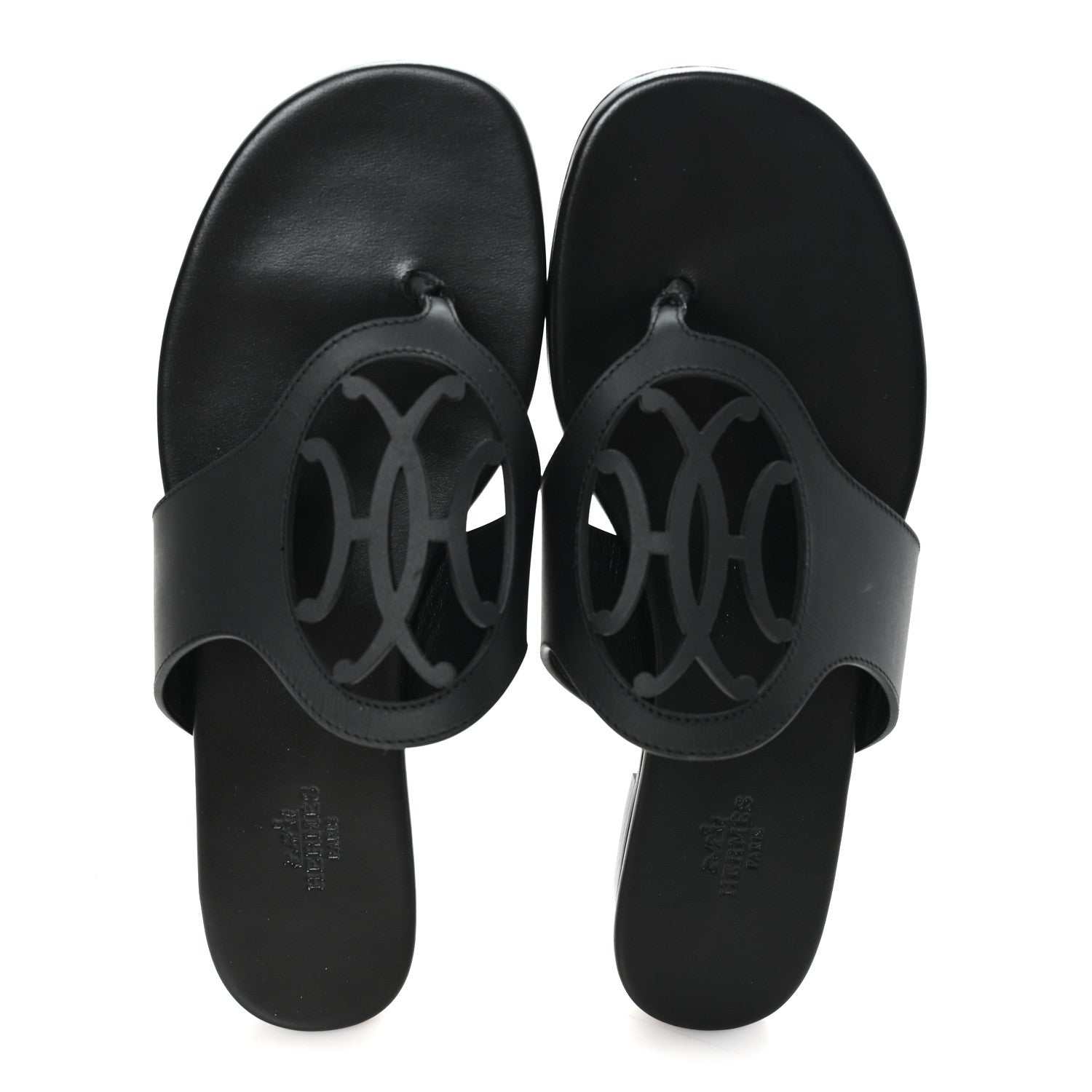 Calfskin Womens Mage Sandals 39 Black