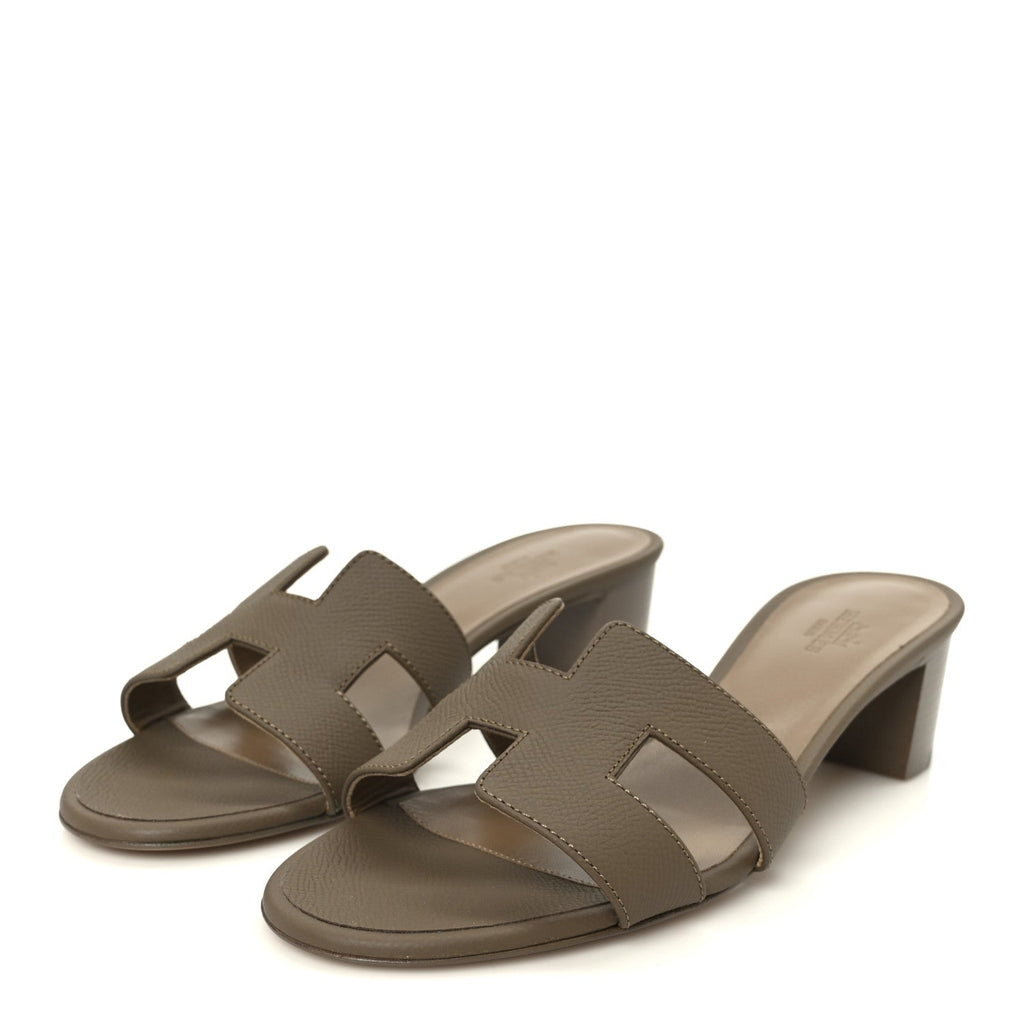 Epsom Oasis Sandals 38.5 Etoupe