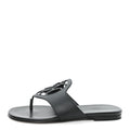 Calfskin Womens Mage Sandals 39 Black