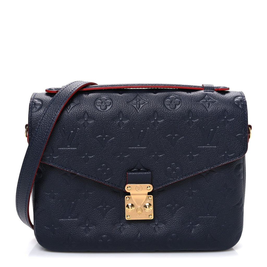 Empreinte Pochette Metis Marine Rouge