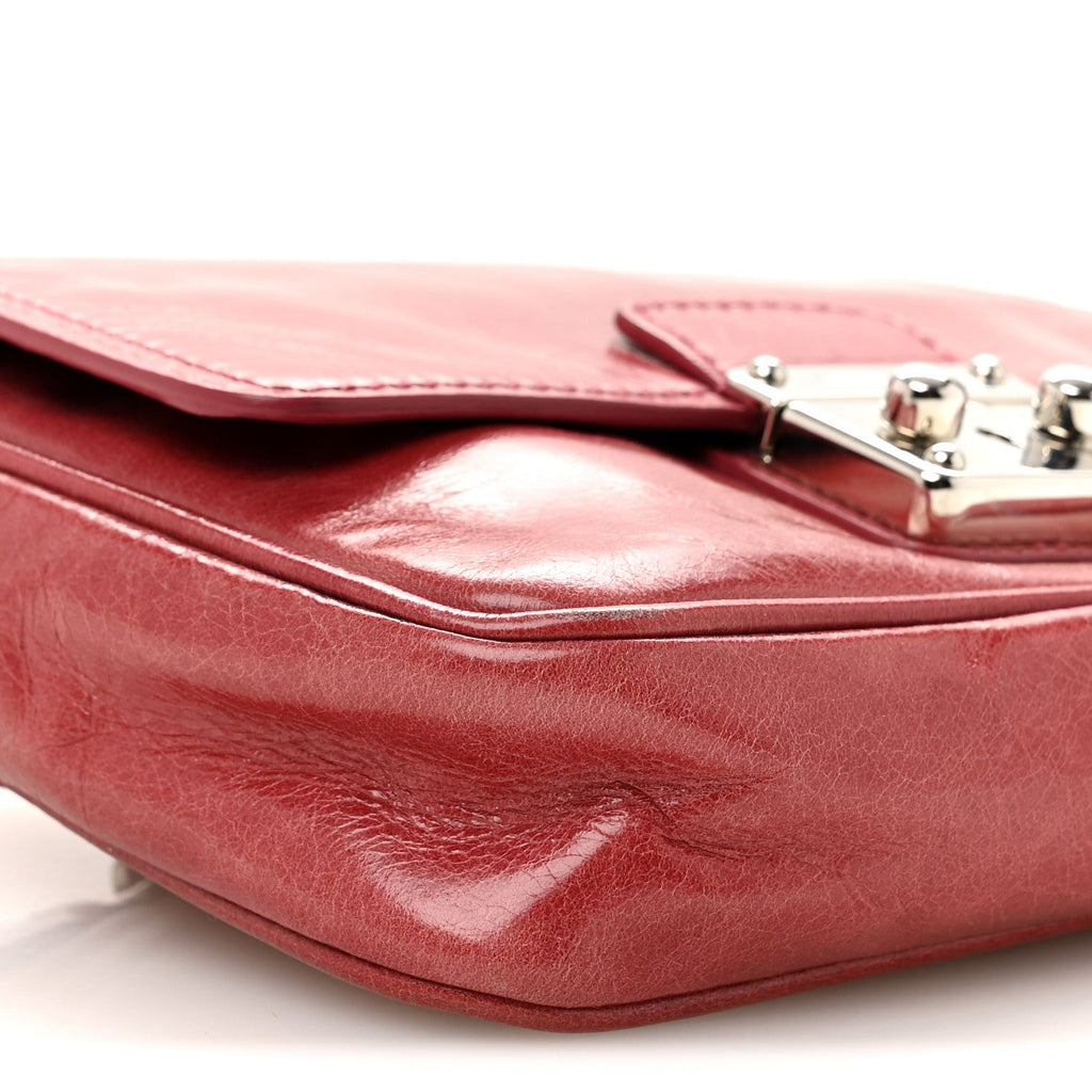 Vitello Shine Crossbody Bruyere