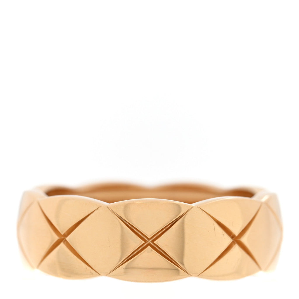 18K Yellow Gold Small Coco Crush Ring 55 7.25