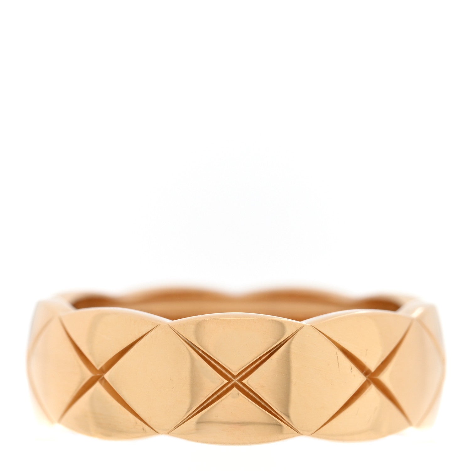 18K Yellow Gold Small Coco Crush Ring 55 7.25