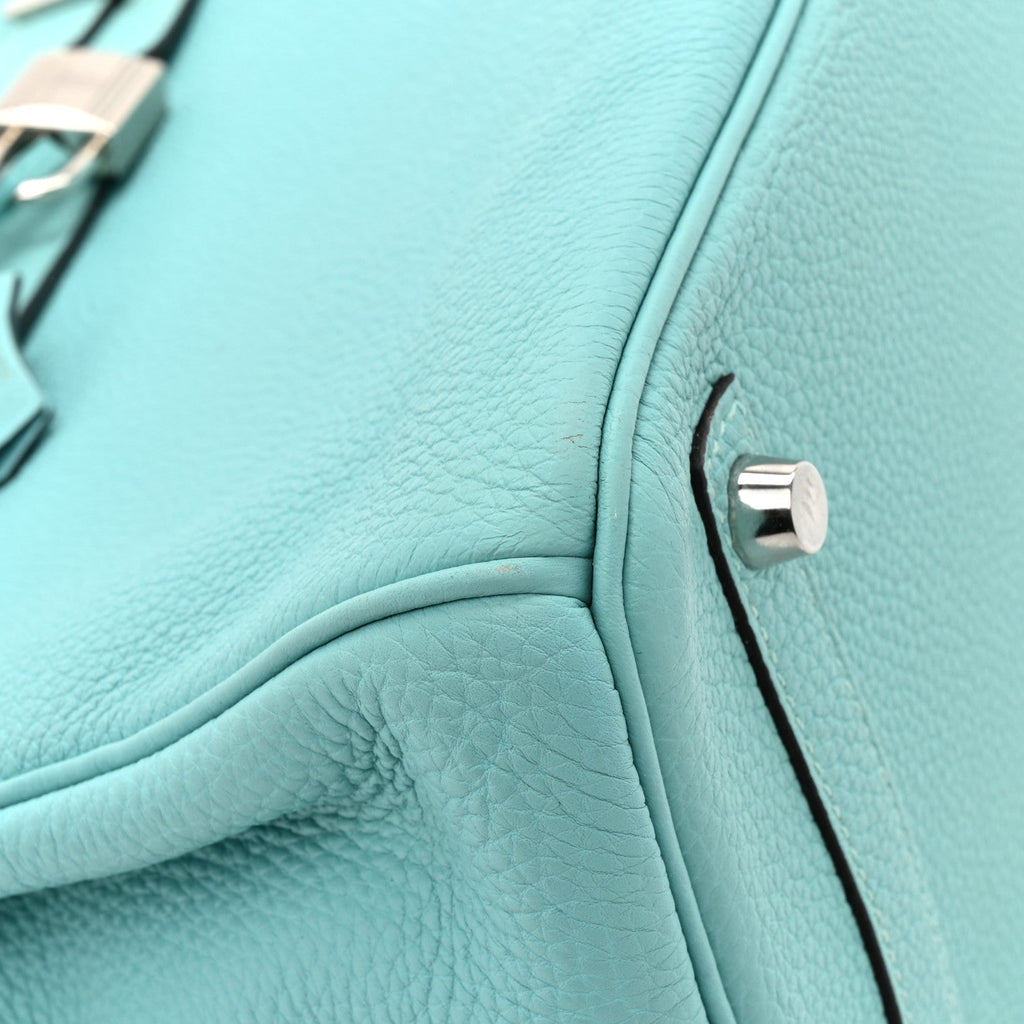 Togo BIRKIN 30 Bleu Atoll