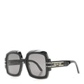 Acetate Diorsignature S1U Square Sunglasses Black