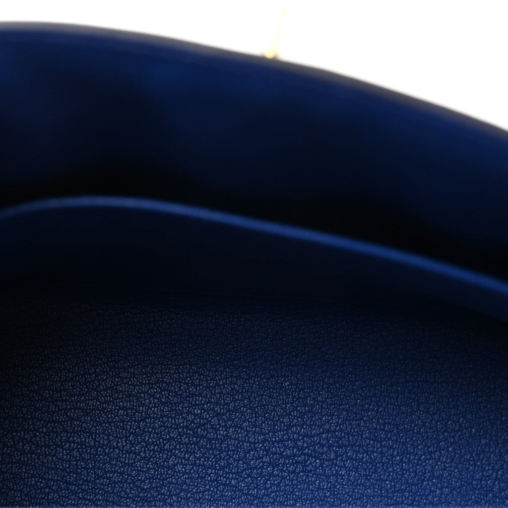 Epsom Kelly Sellier 25 Bleu Royal