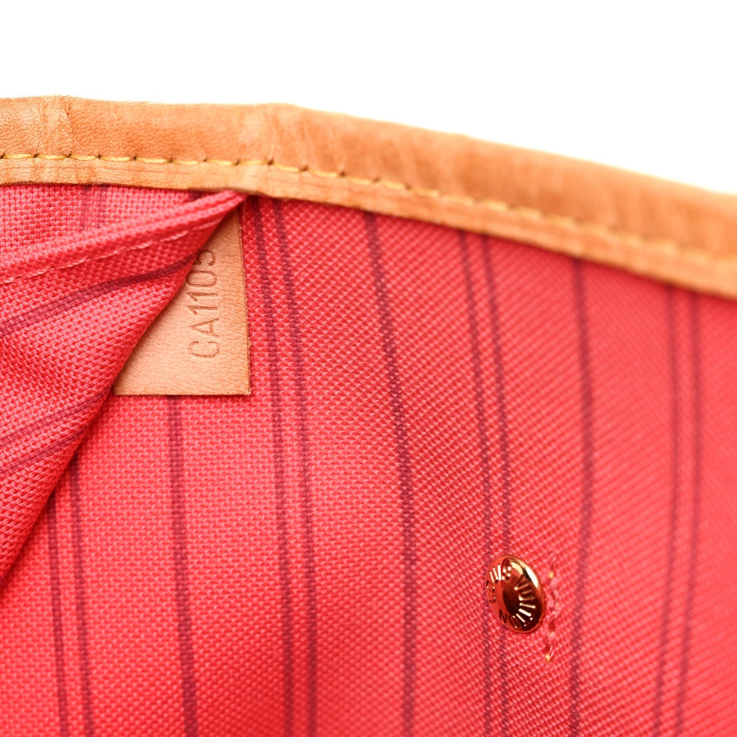 Monogram V Neverfull MM Grenade