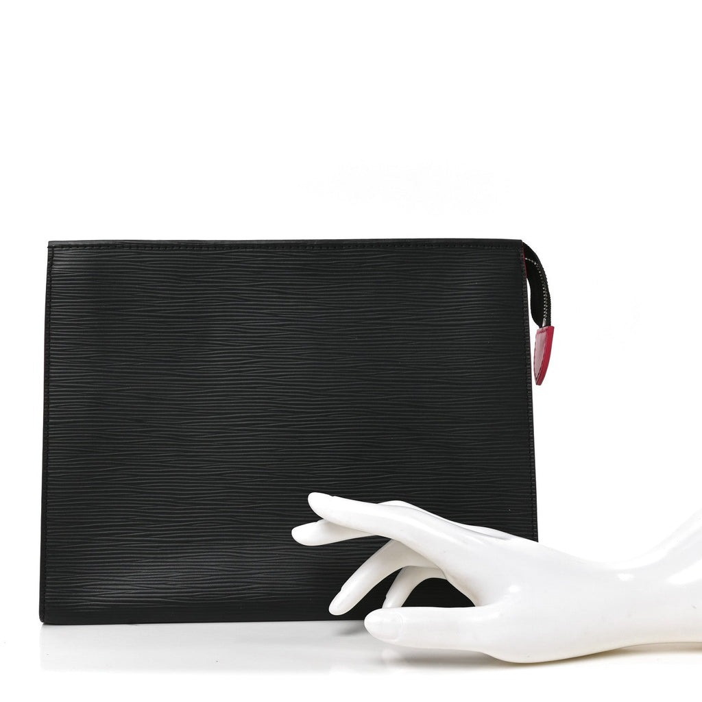Epi Toiletry Pouch 26 Black Pink