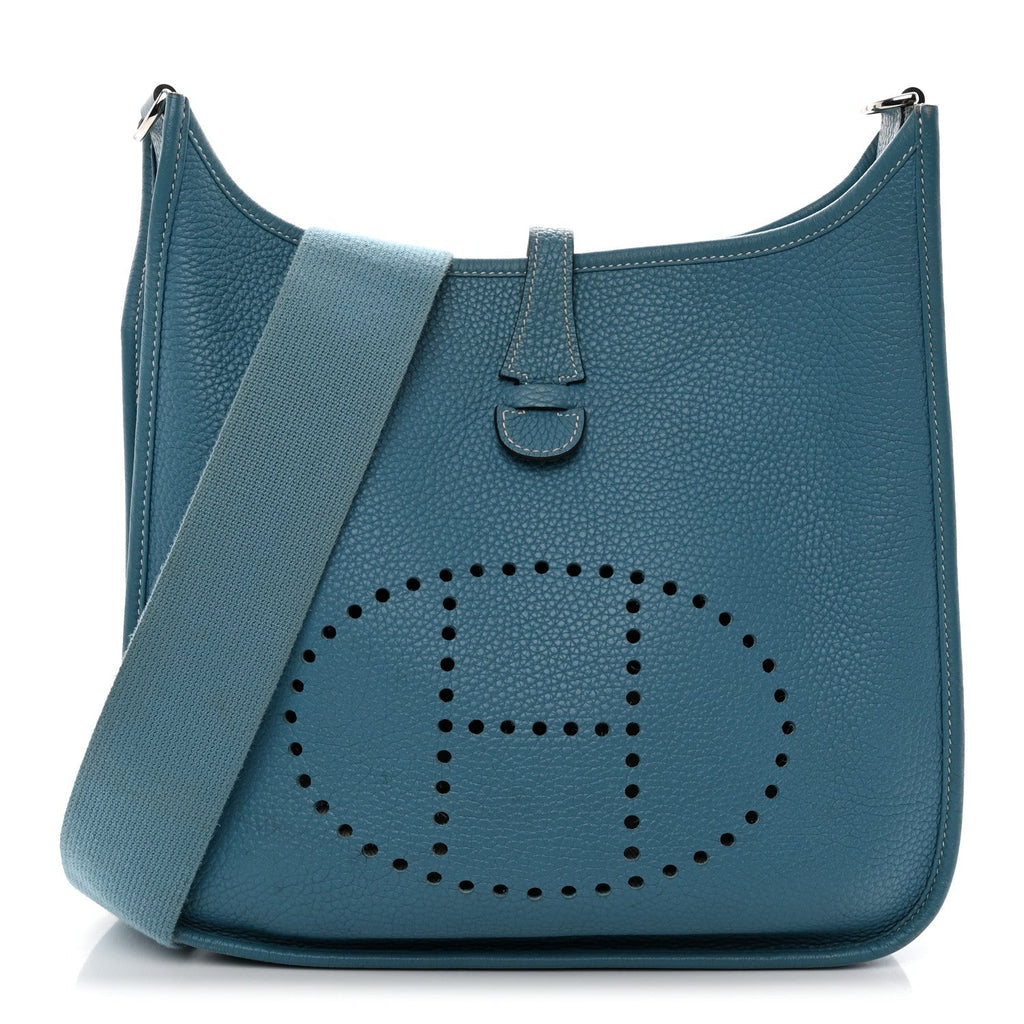 Taurillon Clemence Evelyne III GM Blue Jean