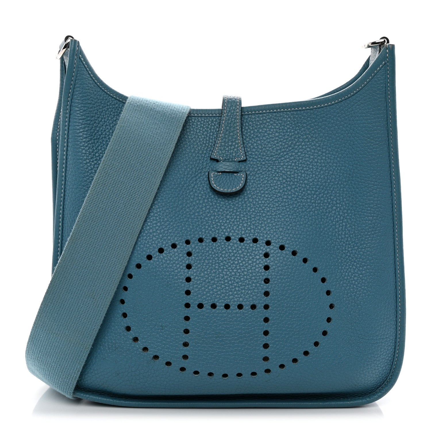 Taurillon Clemence Evelyne III GM Blue Jean